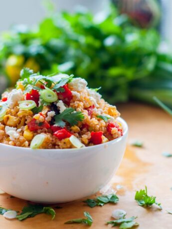 Chipotle Grilled Corn Quinoa Salad 3 | Ăn Chay, Thuần Chay, Quán Chay & Nhà Hàng Chay