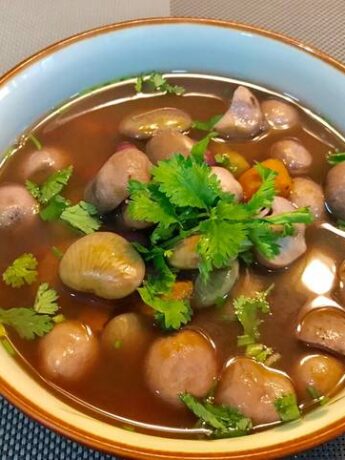 canh dau hat nam rom recipe main photo | Ăn Chay, Thuần Chay, Quán Chay & Nhà Hàng Chay