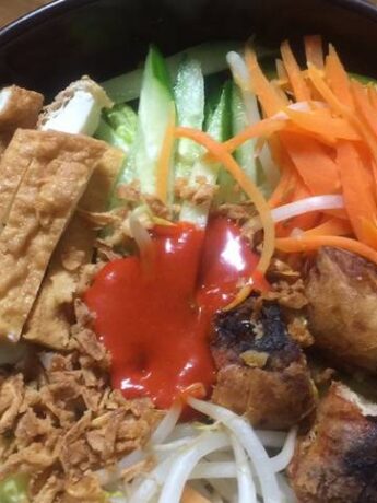 salad chay tron kieu han quoc recipe main photo | Ăn Chay, Thuần Chay, Quán Chay & Nhà Hàng Chay