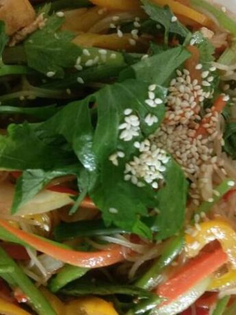 salad mien tron bo dau phong recipe main photo | Ăn Chay, Thuần Chay, Quán Chay & Nhà Hàng Chay