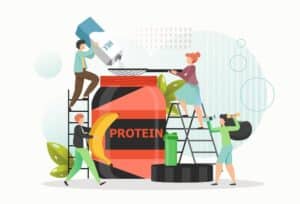 Protein là một thành phần quan trọng trong cấu trúc toàn vẹn của cơ thể con người.