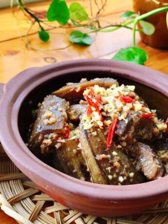 chuoi xanh kho rieng recipe main photo | Ăn Chay, Thuần Chay, Quán Chay & Nhà Hàng Chay