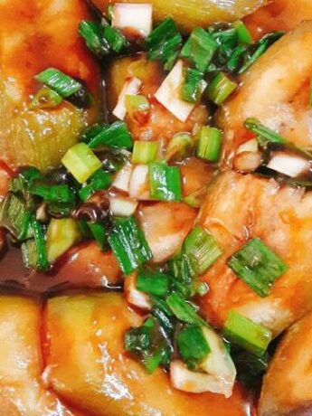 chuoi xanh kho tuong xay recipe main photo | Ăn Chay, Thuần Chay, Quán Chay & Nhà Hàng Chay