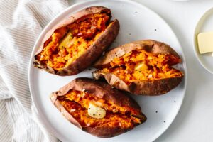 Baked Sweet Potato main 1 | Ăn Chay, Thuần Chay, Quán Chay & Nhà Hàng Chay
