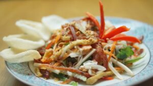 lotus stem salad | Ăn Chay, Thuần Chay, Quán Chay & Nhà Hàng Chay