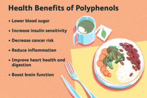 Polyphenol có thể giúp giảm nguy cơ mắc bệnh tiểu đường tuýp 2.