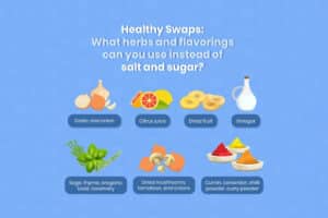 Healthy Eating Healthy Swaps Salt and Sugar | Ăn Chay, Thuần Chay, Quán Chay & Nhà Hàng Chay