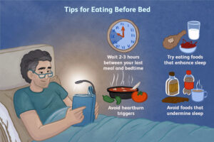Nếu ngay cả nghĩ đến việc đi ngủ cũng khiến bạn gặp ác mộng, có lẽ bạn nên thay đổi chế độ ăn uống của mình.