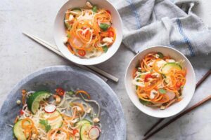 vietnamese jicama noodle salad recipe | Ăn Chay, Thuần Chay, Quán Chay & Nhà Hàng Chay