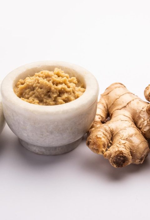 fresh mashed ginger paste puree bowl whole adrak moody background selective focus 466689 75960 1 | Ăn Chay, Thuần Chay, Quán Chay & Nhà Hàng Chay